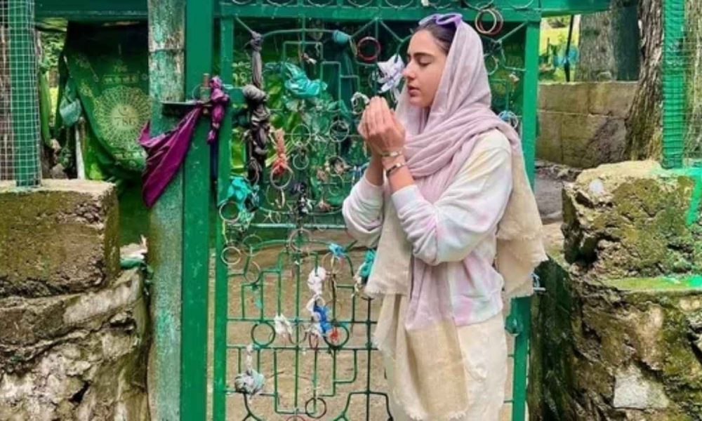 Sara Ali Khan shares pictures from her spiritual trip to Kashmir