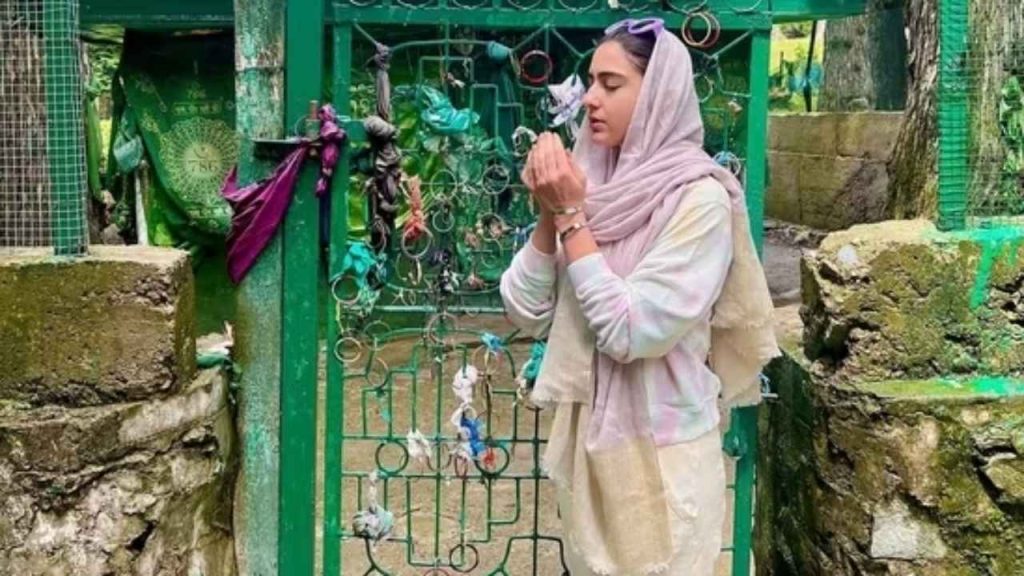 Sara Ali Khan shares pictures from her spiritual trip to Kashmir