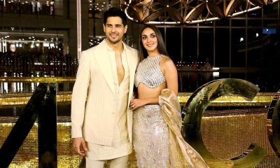 Kiara Advani and Sidharth Malhotra smiling together, announcing pregnancy