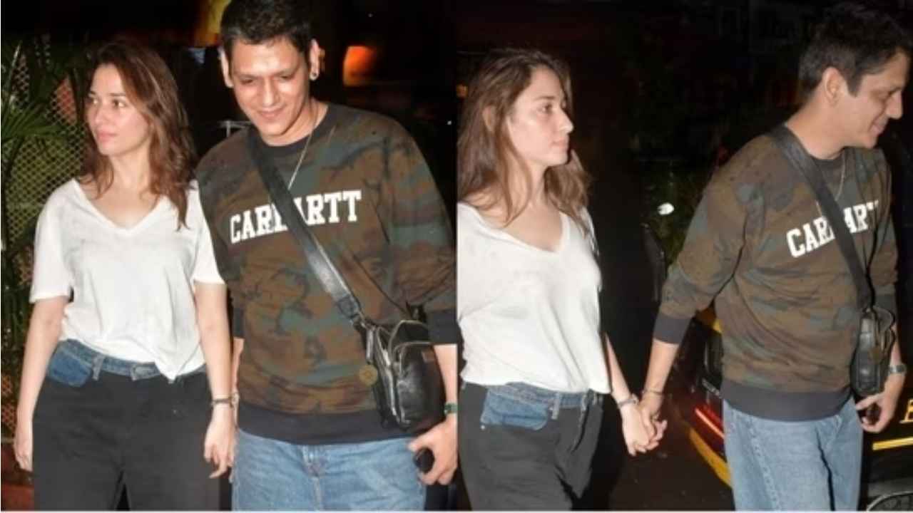 Tamannaah Bhatia, Vijay Varma spotted together on a date in Mumbai