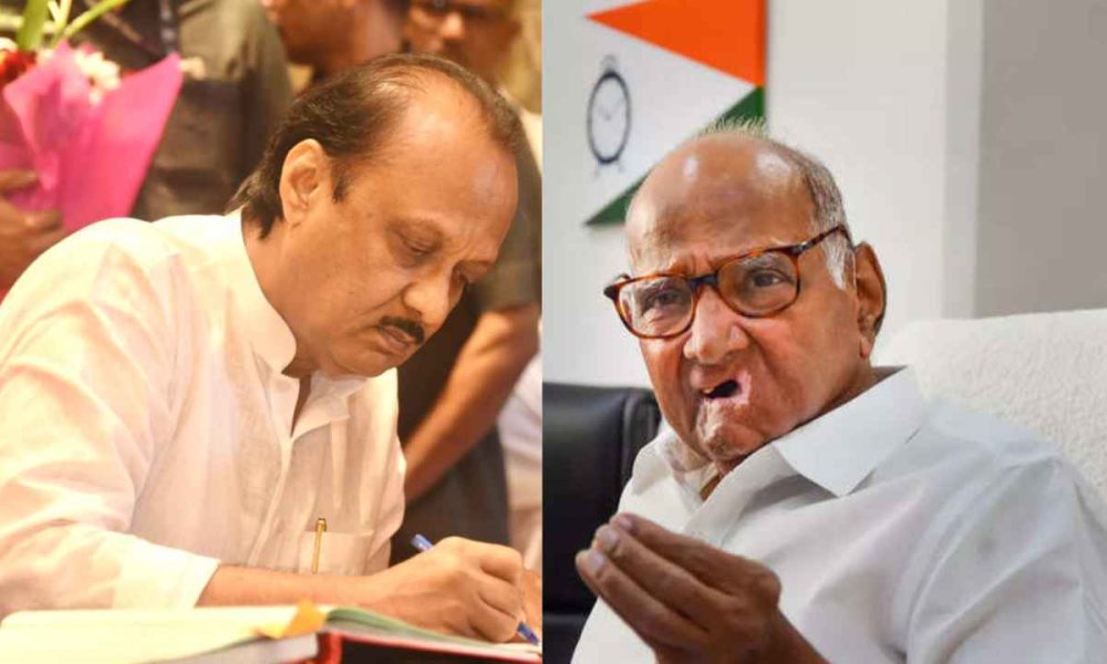 Ajit Pawar Sharad Pawar