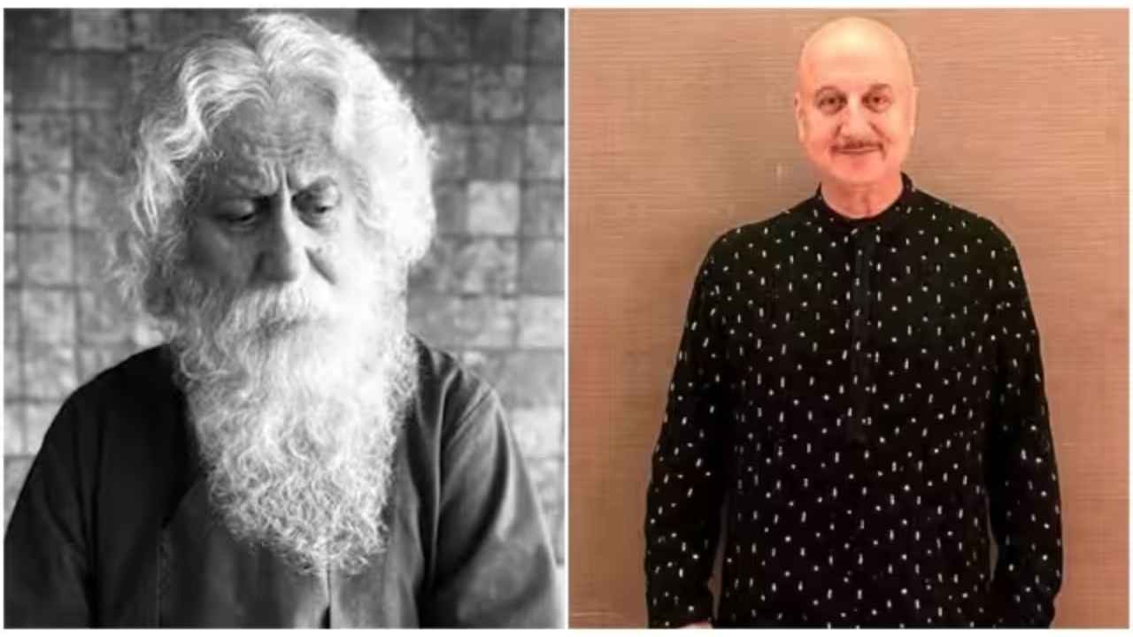 Anupam Kher readies to play Nobel laureate Rabindranath Tagore