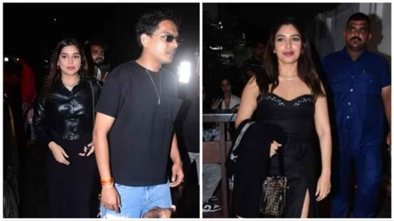 Bhumi Pednekar and boyfriend Yash Kataria  spotted on dinner outing