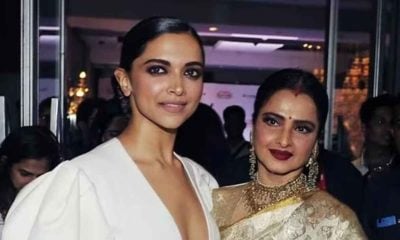 What Rekha said when Deepika Padukone and Shah Rukh Khan praised her