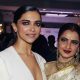 What Rekha said when Deepika Padukone and Shah Rukh Khan praised her