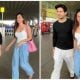 Kiara Advani and Sidharth Malhotra spotted together at the Mumbai airport