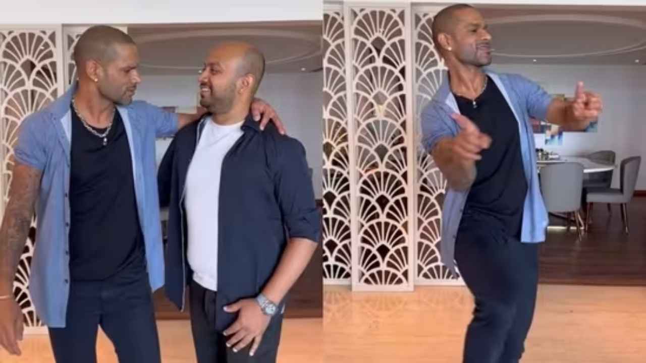 Watch: Shikhar Dhawan dances to Tamil Song Naa Ready, video goes viral