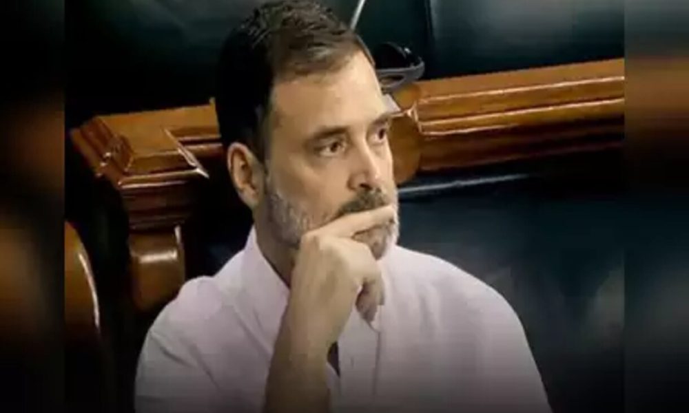 Rahul Gandhi in Parliament