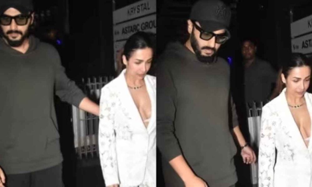 Mumbai: Arjun Kapoor, Malaika Arora spotted together on a dinner date