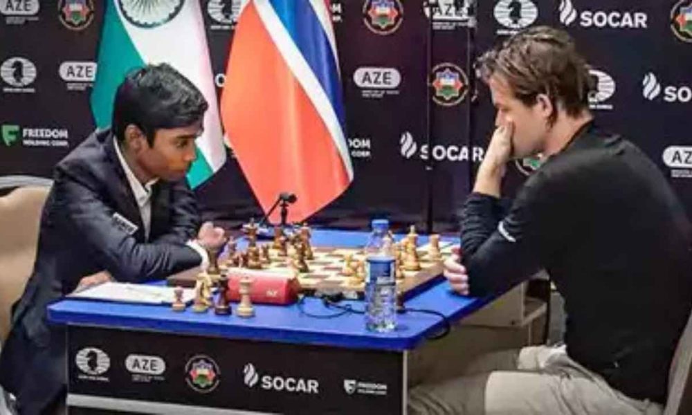 Praggnanandhaa loses 2023 FIDE World Cup to Magnus Carlsen in tie breaker