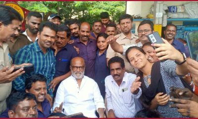 Superstar Rajnikanth meets BMTC bus drivers, remembers his days as a bus conductor