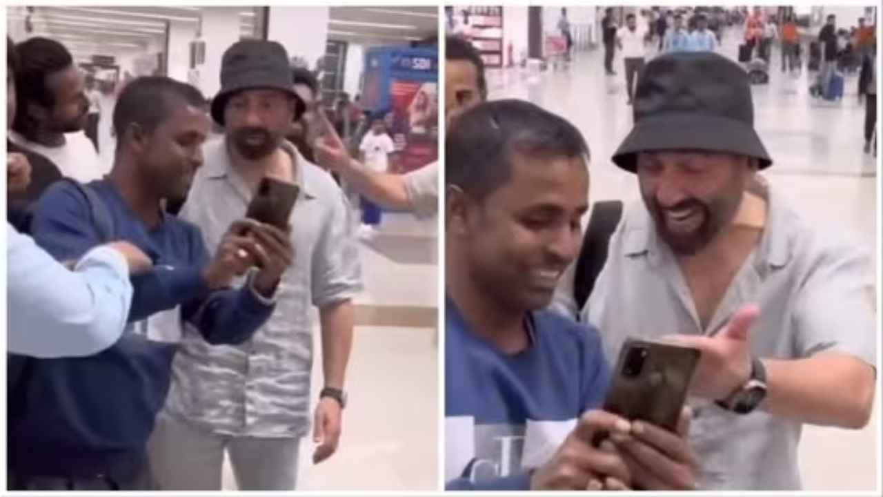 Watch: Sunny Deol’s reaction on fan’s selfie request, fans call him arrogant