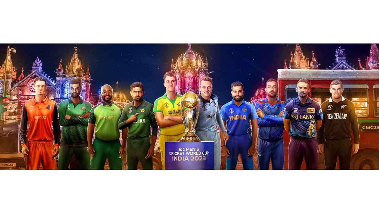 ICC releases official poster for ODI World Cup 2023