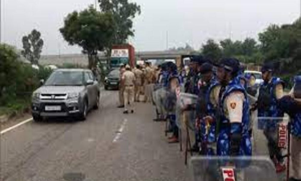 Heavy police deployed as farmers from Punjab, Haryana march towards Chandigarh to demand flood relief