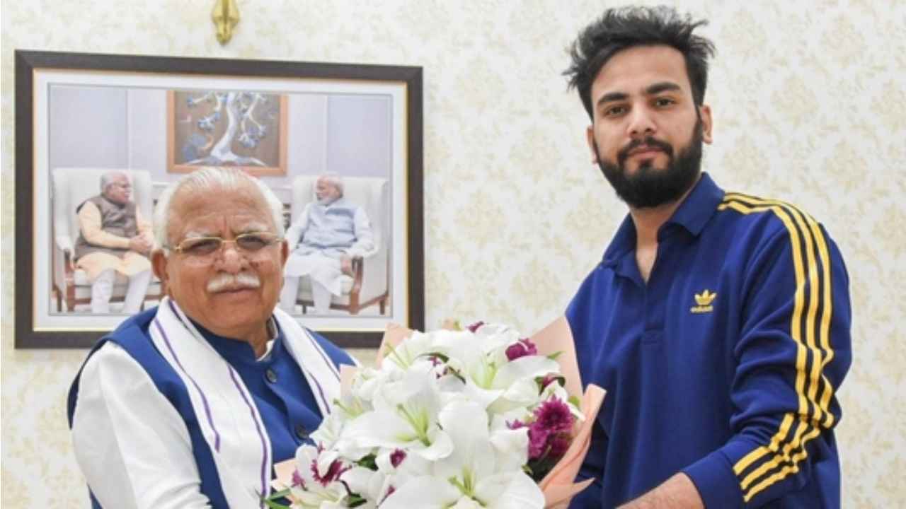 Haryana CM Manohar Lal Khattar invites invites Bigg Boss winner Elvish Yadav to his residence