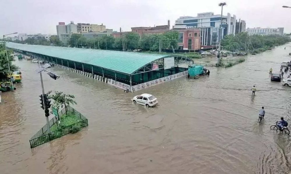 Waterlogging in Delhi, Gurugram