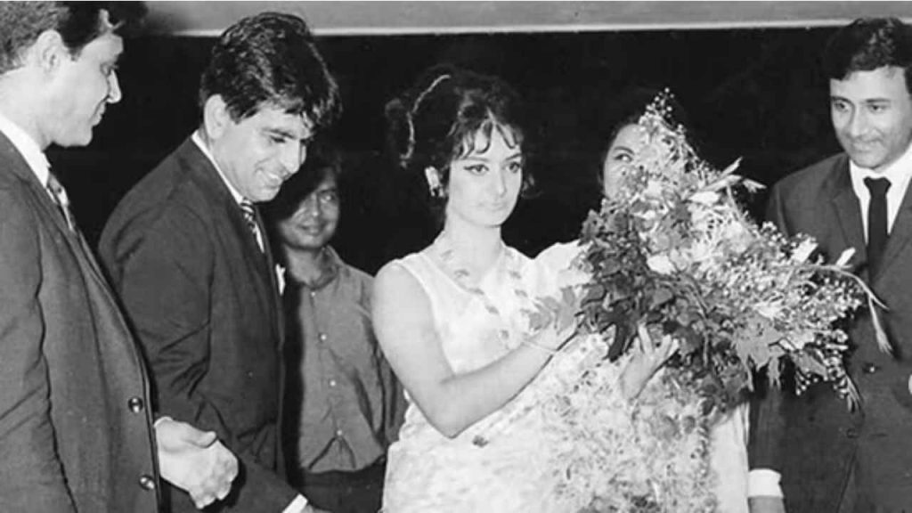 Happy Birthday Saira Banu: Saira Banu shares photo with Dilip Kumar, Rajendra Kumar and Dev Anand on her 79th birthday
