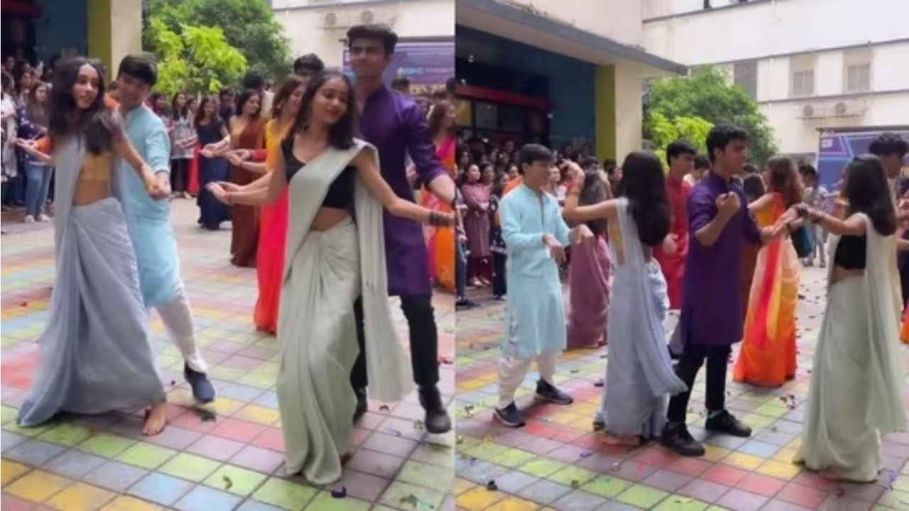 Watch: Students dance to Malang Sajna at a college event, video goes viral