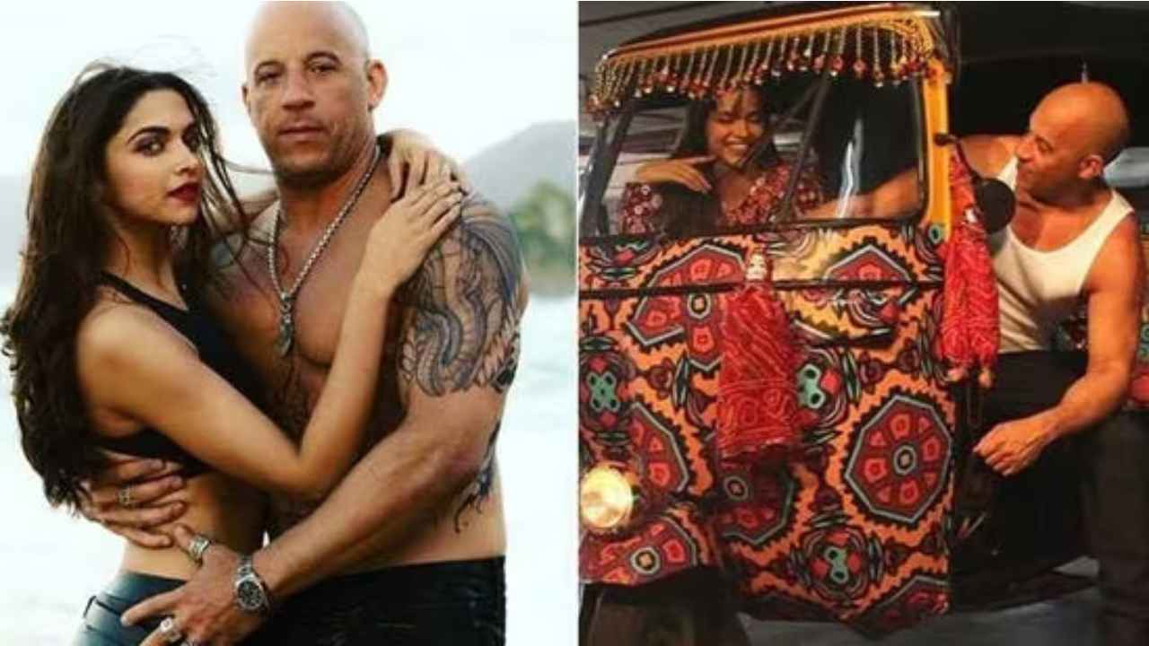 Fast X Star Vin Diesel shares picture with XXX co- star Deepika Padukone in a colourful auto