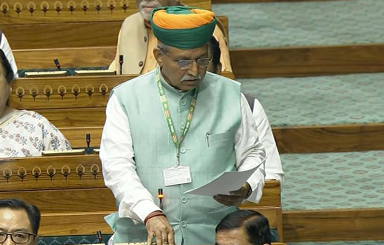 Law Minister Arjun Ram Meghwal moves Women’s Reservation Bill in Rajya Sabha, says census, delimitation necessary