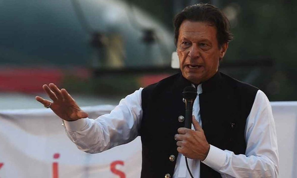 Former Pakistan Prime Minister Imran Khan