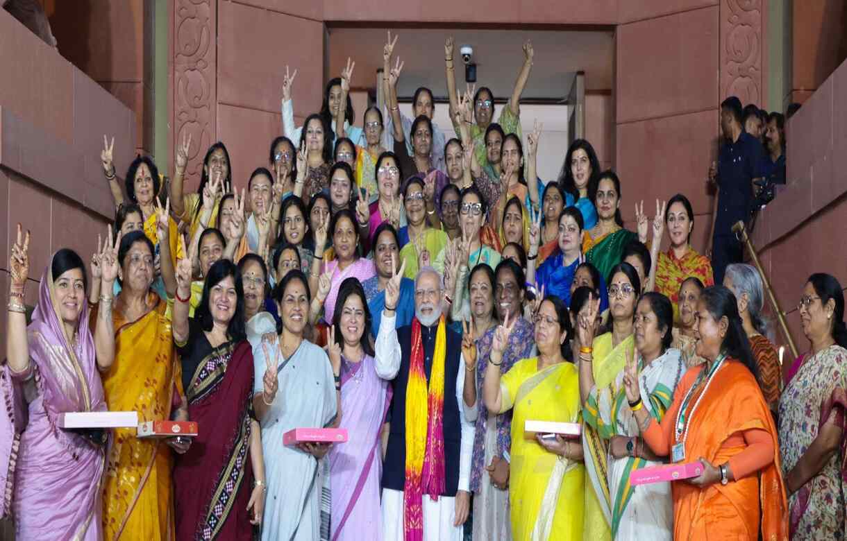 Women’s Reservation Bill: PM Modi says India at cusp of inclusive future, expresses gratitude to MPs