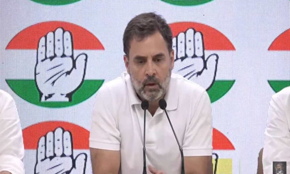 Women’s Reservation Bill a good thing, but two footnotes of census, delimitation were attached, says Rahul Gandhi