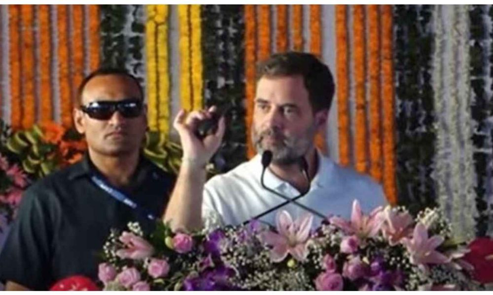 Chhattisgarh: Rahul Gandhi says PM Modi also has a remote control but he presses it secretly