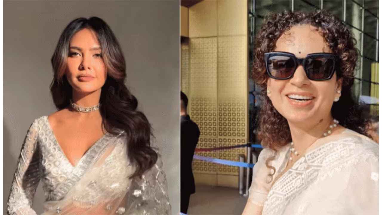 Kangana Ranaut, Esha Gupta arrive at new Parliament Building, hail PM Modi for Women’s Reservation bill