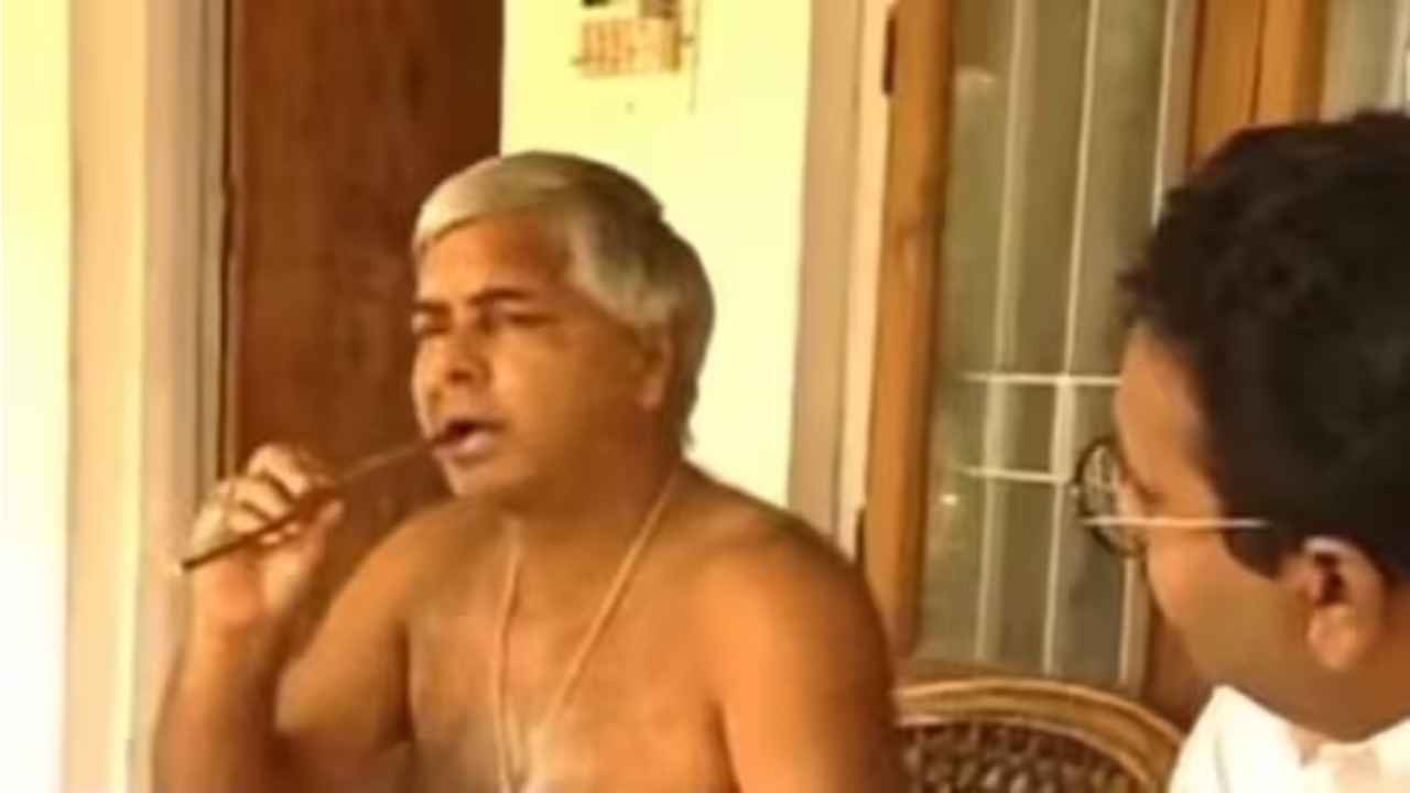 Watch: Lalu Prasad Yadav explains the difference between Bharat and India