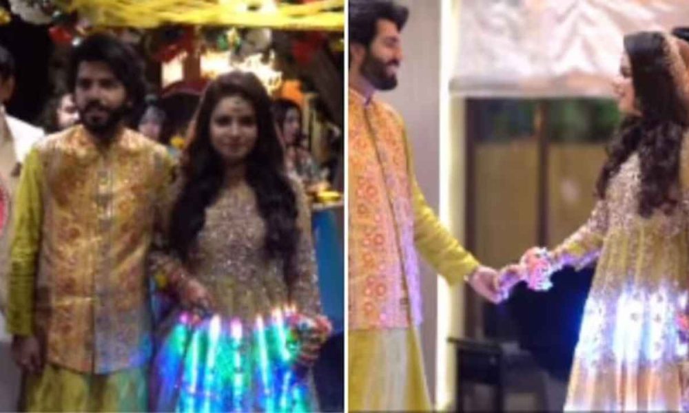 Watch: Pakistani bride dressed in LED light lehenga