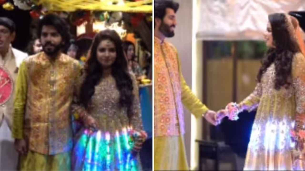 Watch: Pakistani bride dressed in LED light lehenga