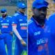 Watch: Rohit Sharma gives death stare to India teammates for sloppy fielding vs Nepal