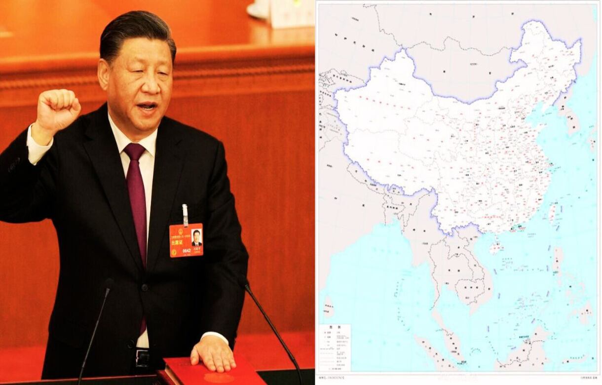 China’s new standard map draws criticism as South Asian countries accuses Beijing of claiming their territory