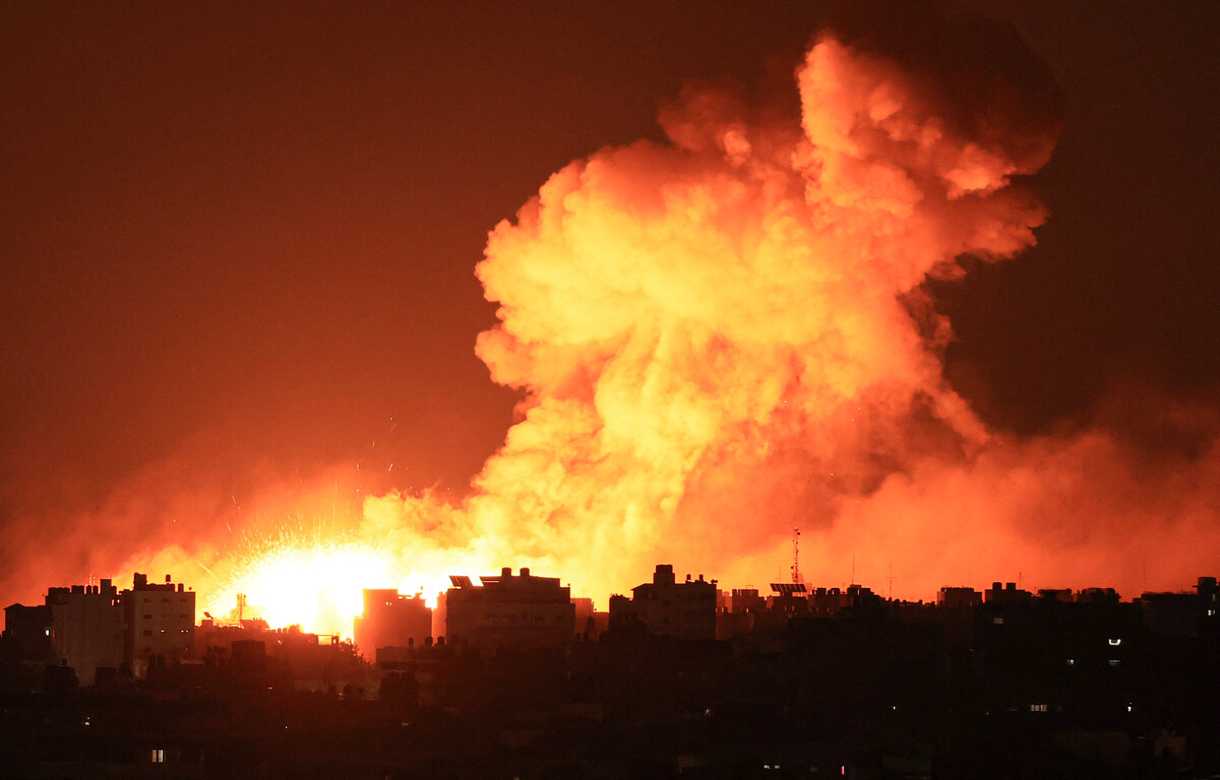 Israel-Hamas war: Israeli forces airstrike over 200 Gaza targets