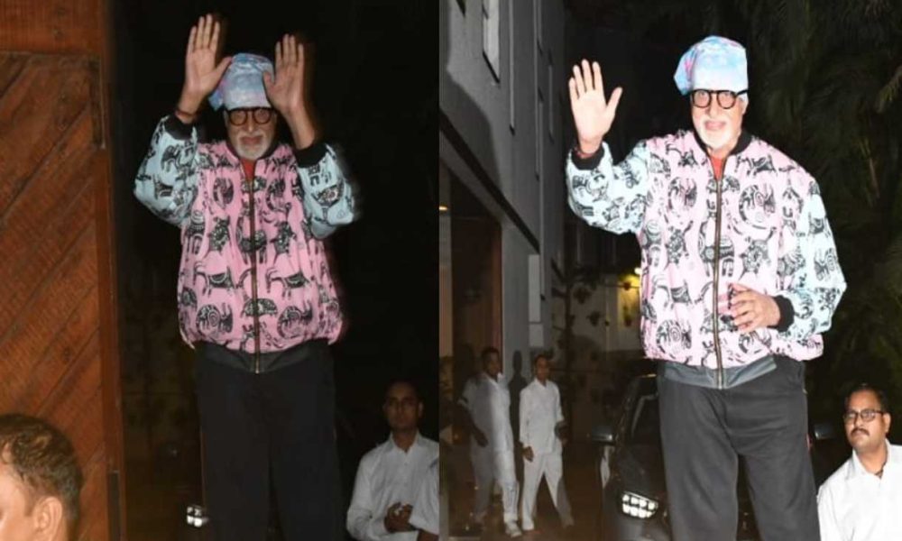 Watch: Amitabh Bachchan celebrates 81st birthday, greets fans outside Jalsa