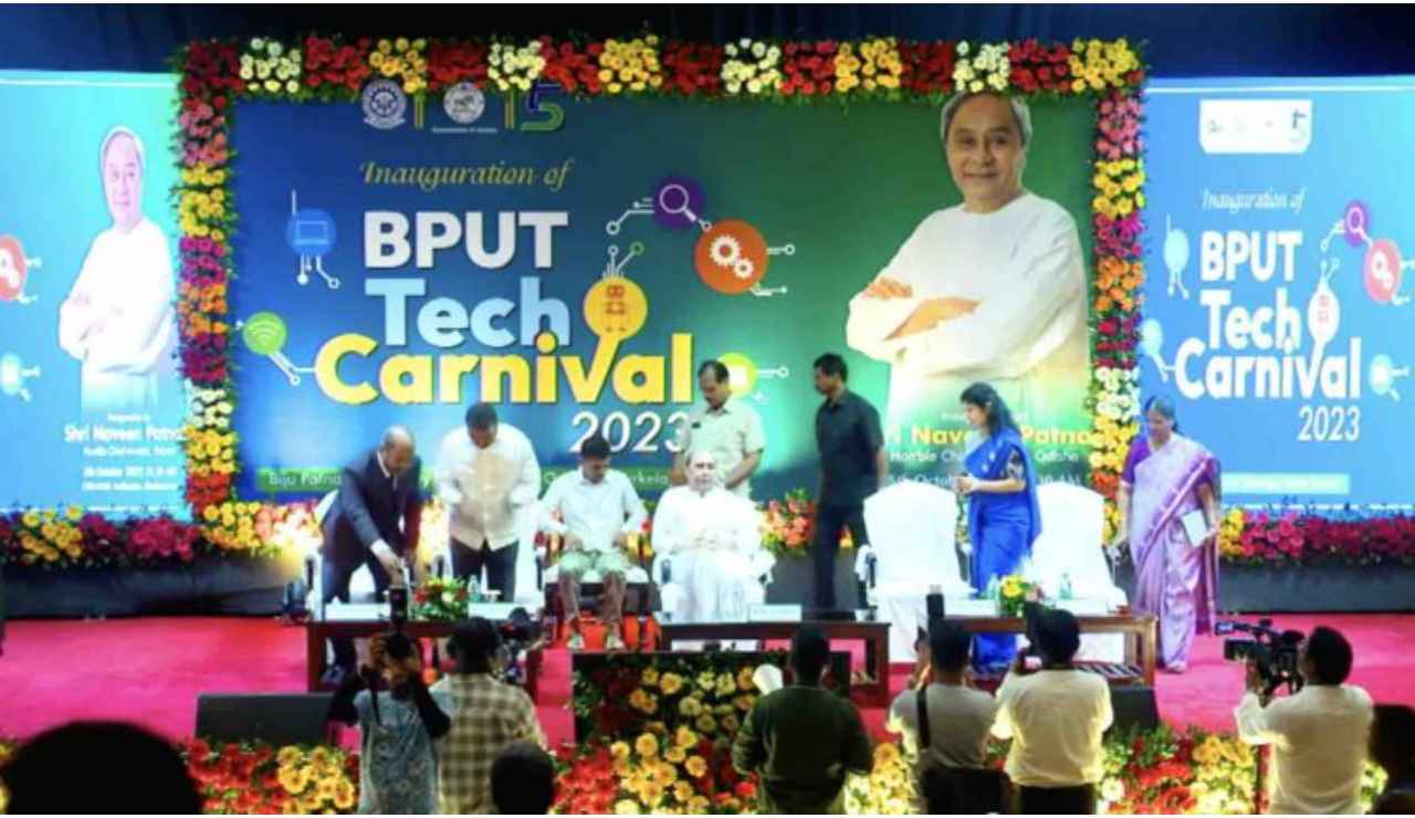 Naveen Patnaik inaugurates BPUT Tech Carnival 2023