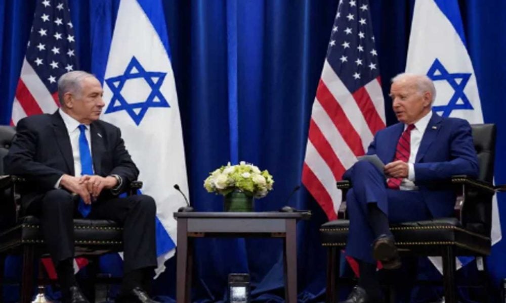 Joe Biden and Benjamin Netanyahu