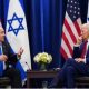 US President Joe Biden meets Israeli PM Benjamin Netanyahu