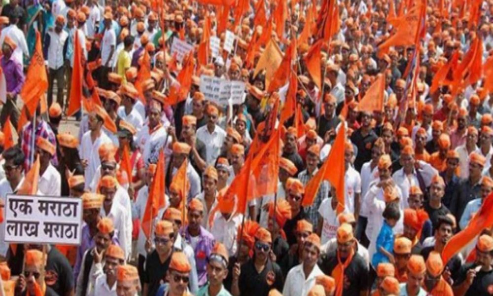 Maratha Reservation Bill protestors