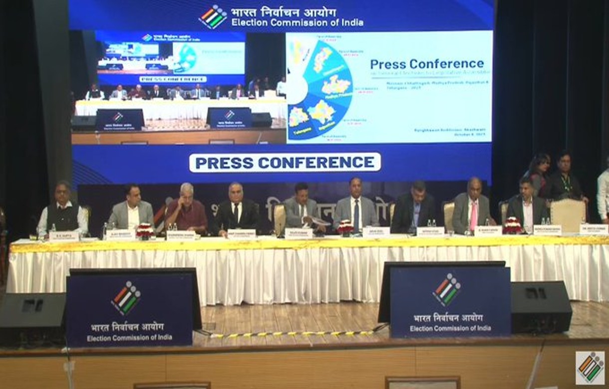 Election Commission hold press conference