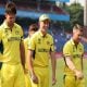 World Cup 2023: Australian players wear black arm bands during match against Netherlands