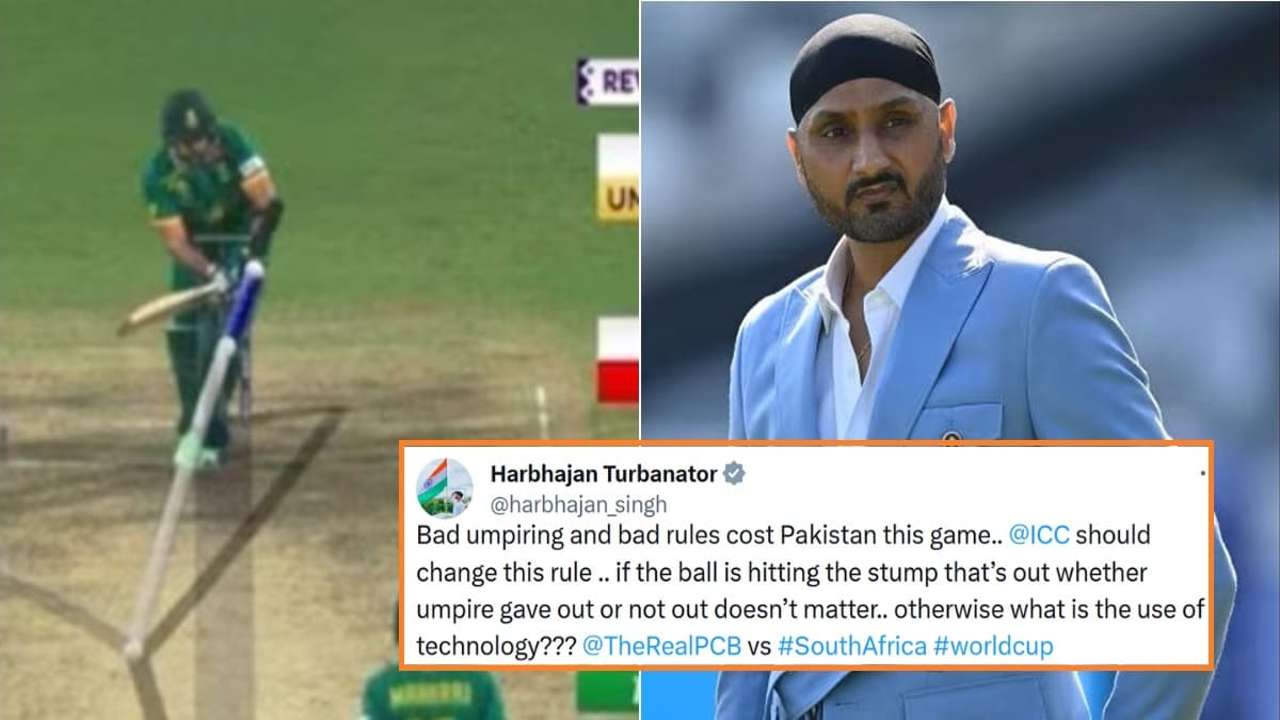 Harbhajan Singh says bad umpiring, bad rules