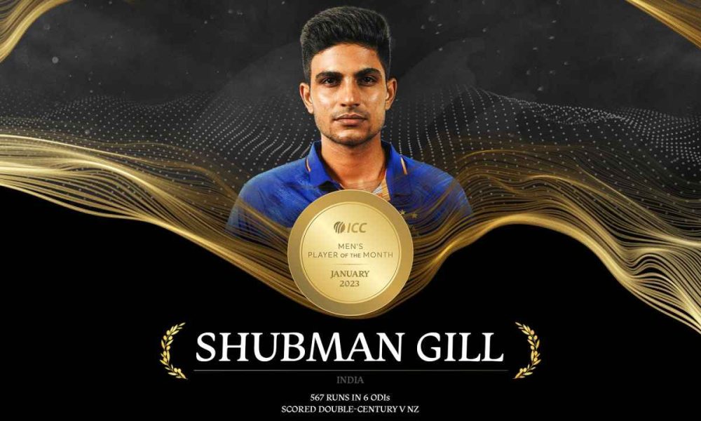 ICC Player of the Month: Shubman Gill