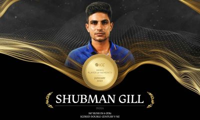 ICC Player of the Month: Shubman Gill