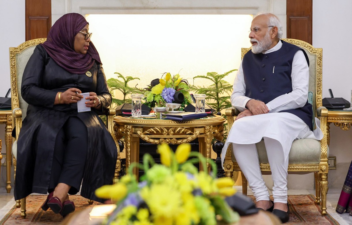 PM Modi holds talks with Tanzanian President Samia Suluhu Hassan, aims to increase mutual cooperation in counter-terrorism