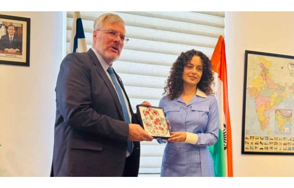 Kangana Ranaut meets Israel ambassador Naor Gilon, talks about ongoing crisis between Israel, Hamas