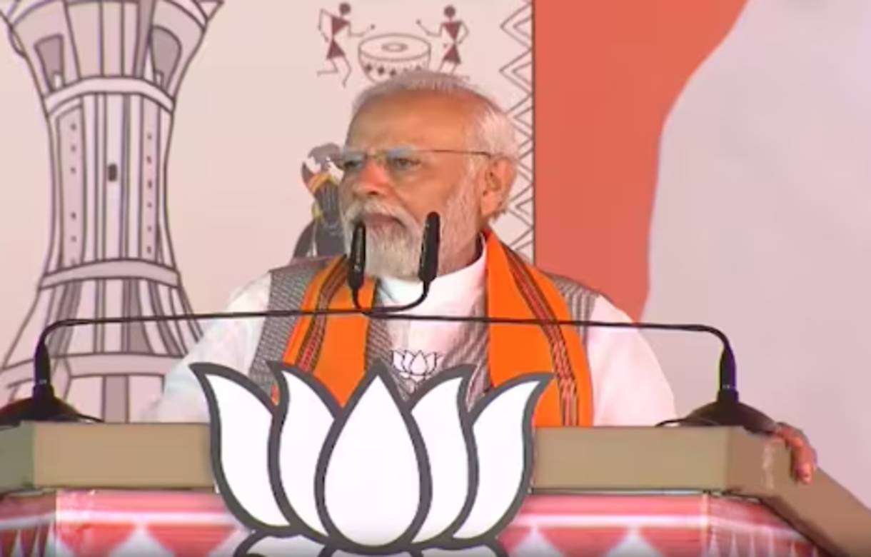 PM Modi addresses rally in poll-bound Chhattisgarh