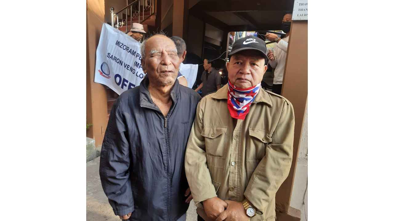 Mizoram Elections: Pu Rualhnudala, 101, his wife Pi Thangleithluaii, 86 cast their votes