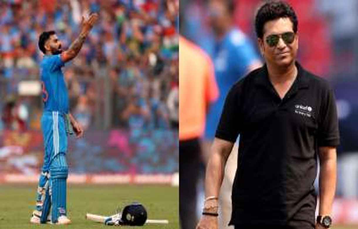 Happy that an Indian broke my record: Sachin Tendulkar after Virat Kohli slams 50th ODI ton